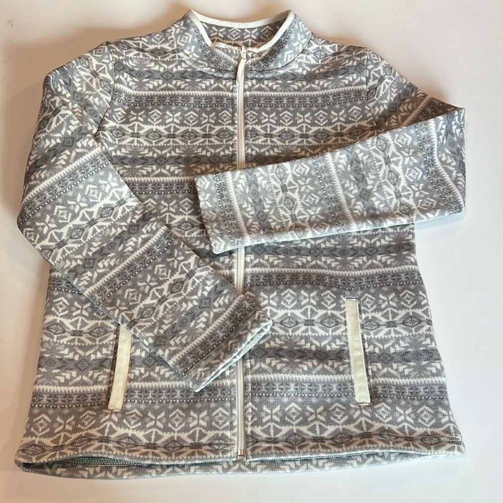 Vineyard Vines - girls 16, knit fleece‎ jacket